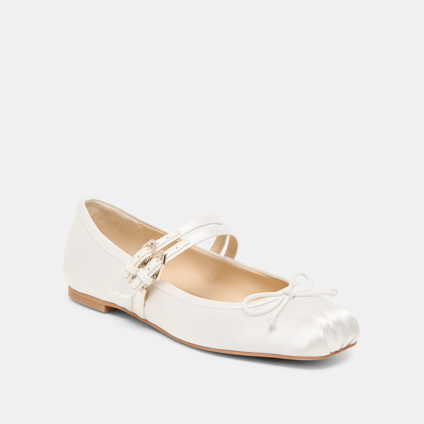 GIBSEN TRUE WHITE SATIN