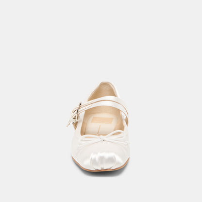GIBSEN TRUE WHITE SATIN