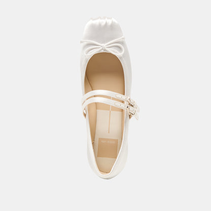 GIBSEN TRUE WHITE SATIN