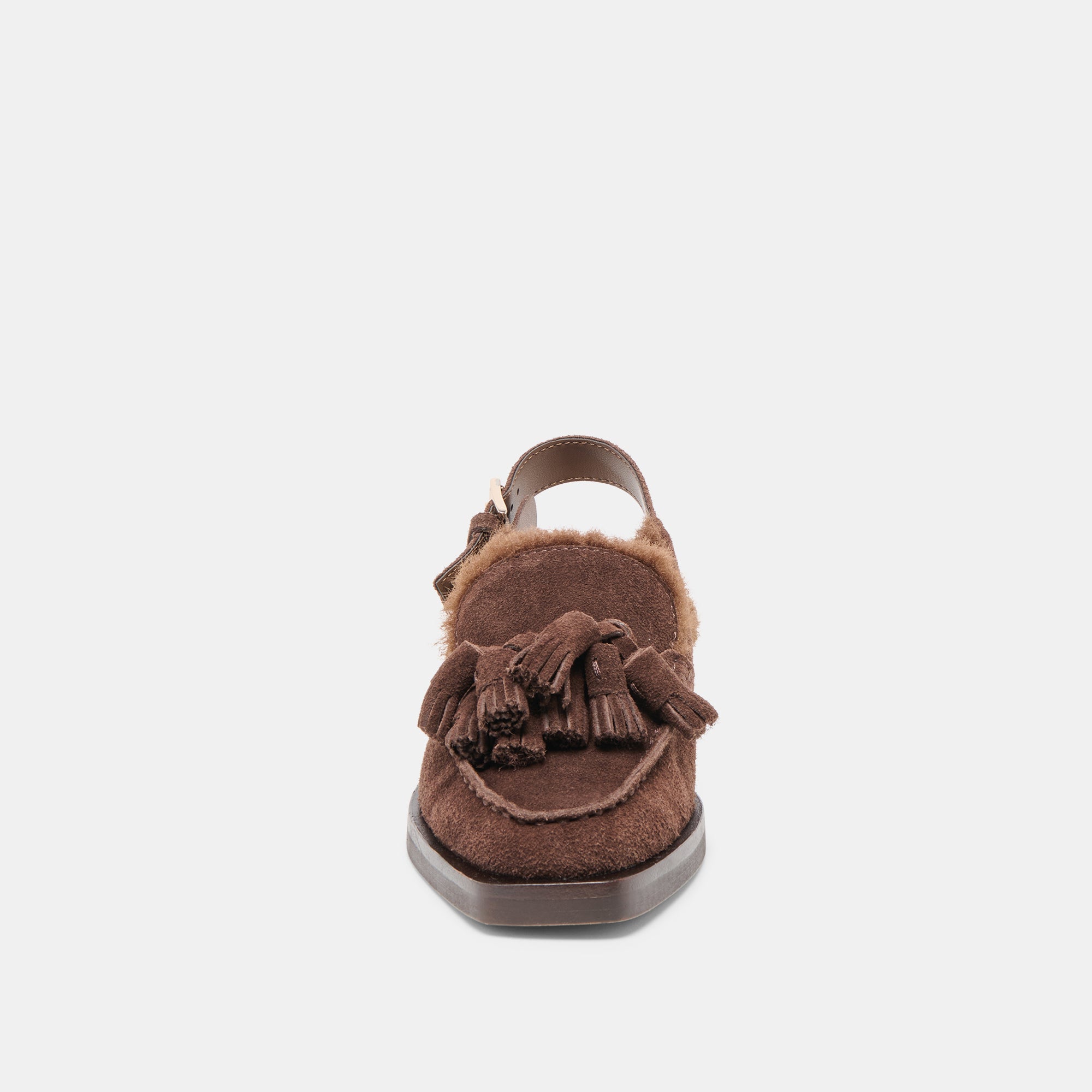 HAMLIT PLUSH SUEDE BRUN FONCE - view 9
