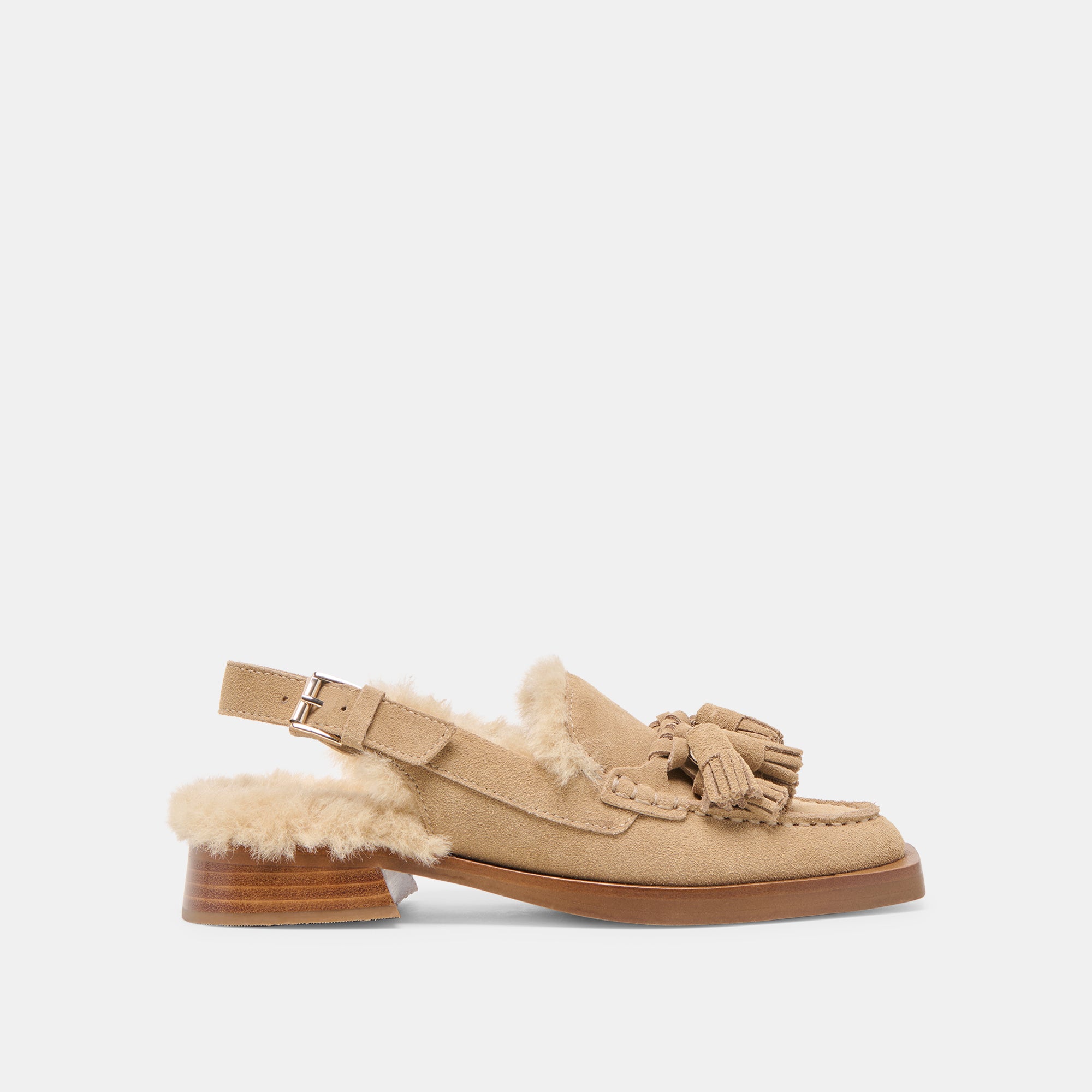 HAMLIT PLUSH DK TAUPE SUEDE