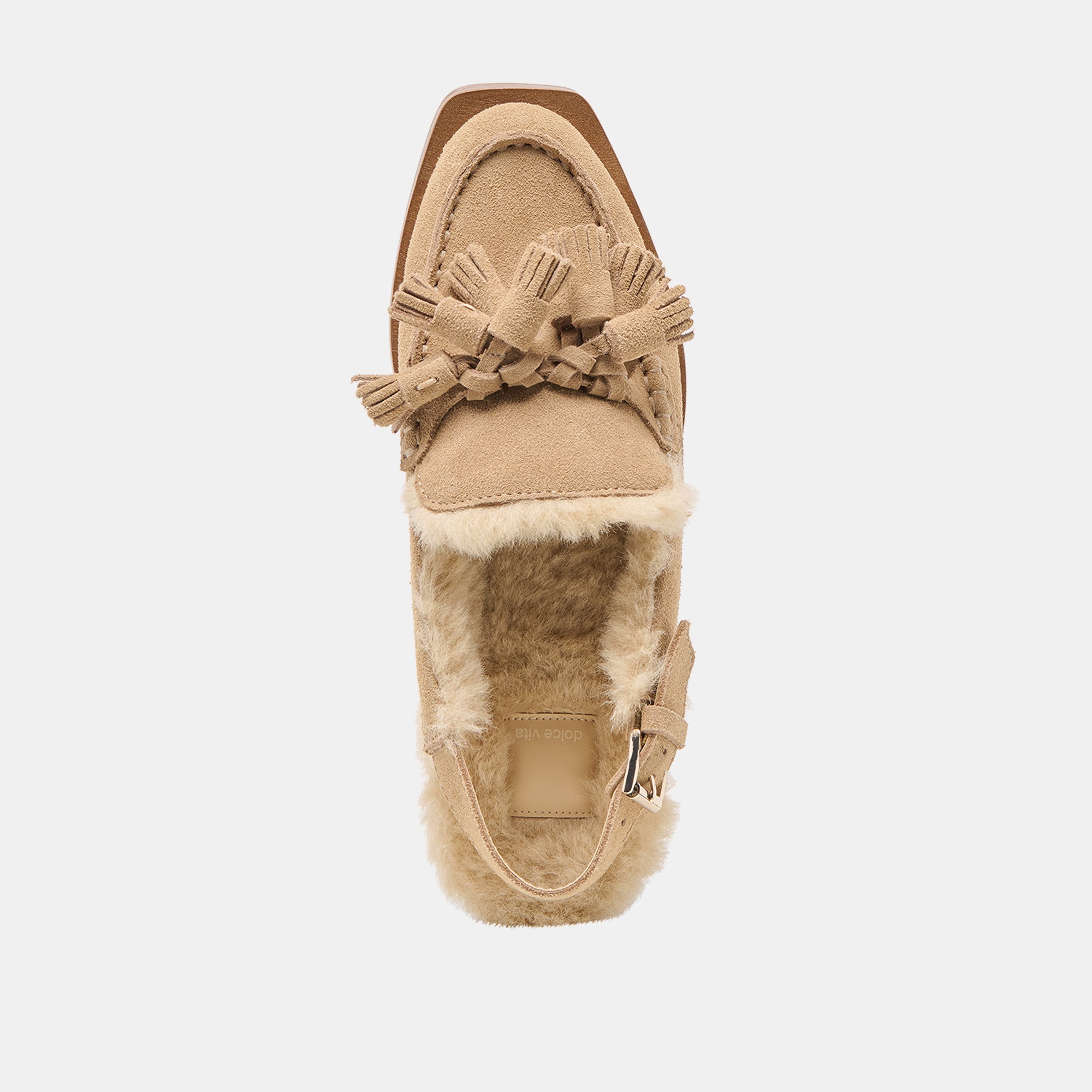 HAMLIT PLUSH DK TAUPE SUEDE - view 8