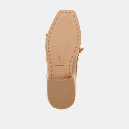 HAMLIT PLUSH DK TAUPE SUEDE