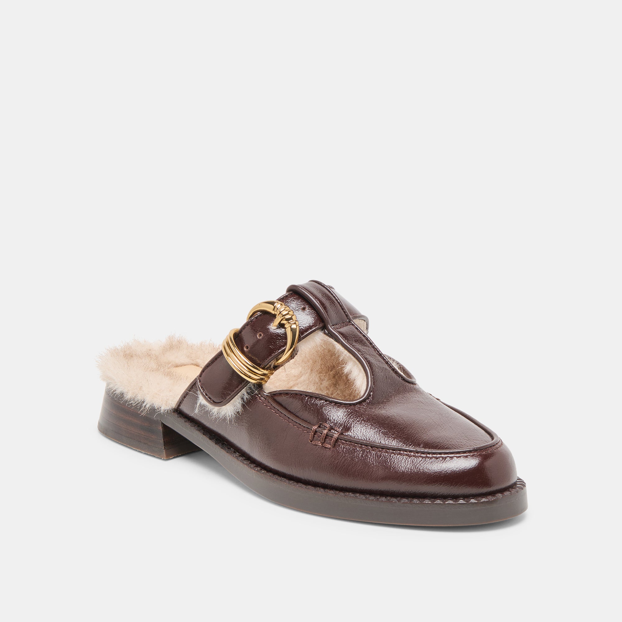 HARLAN CUIR PELUCHE CHOCOLAT - view 2