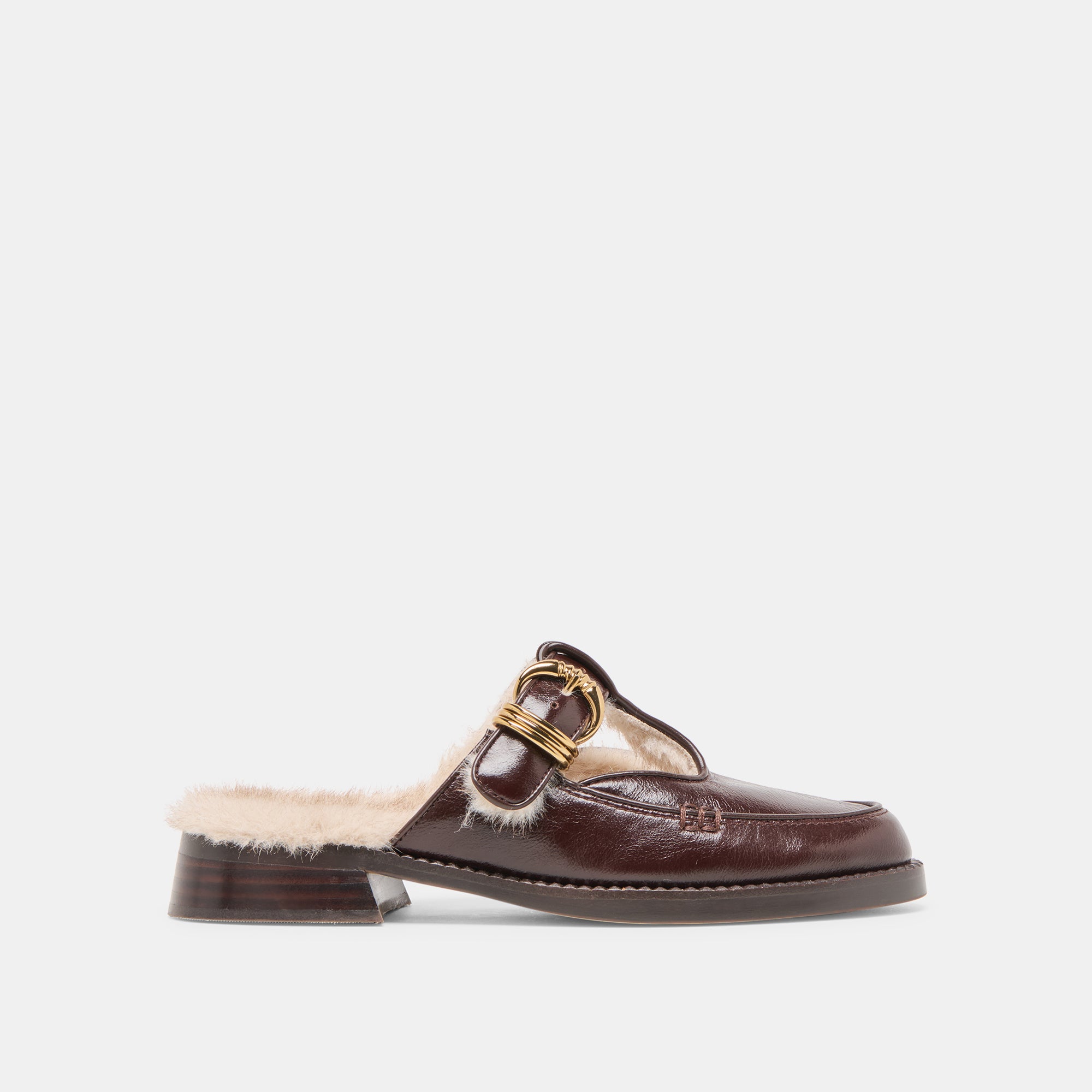 HARLAN CUIR PELUCHE CHOCOLAT