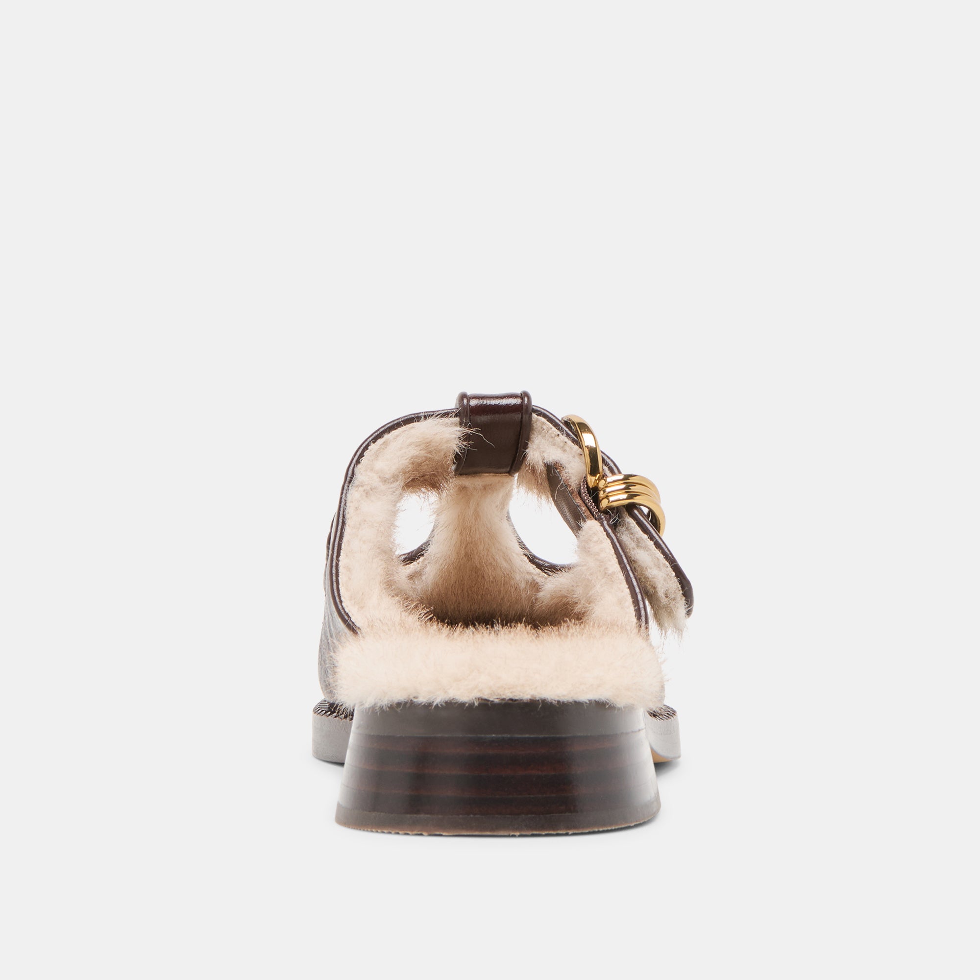 HARLAN CUIR PELUCHE CHOCOLAT - view 7