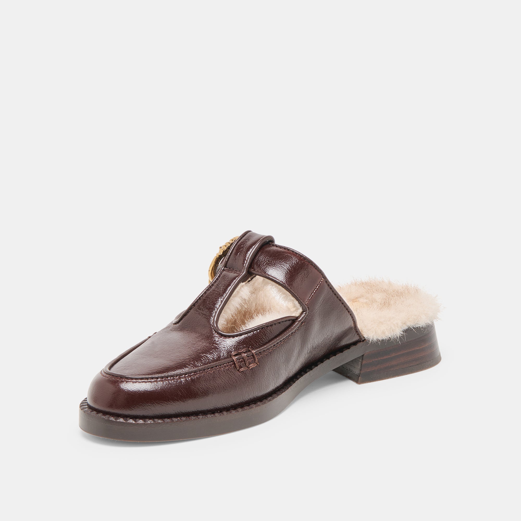 HARLAN CUIR PELUCHE CHOCOLAT - view 4