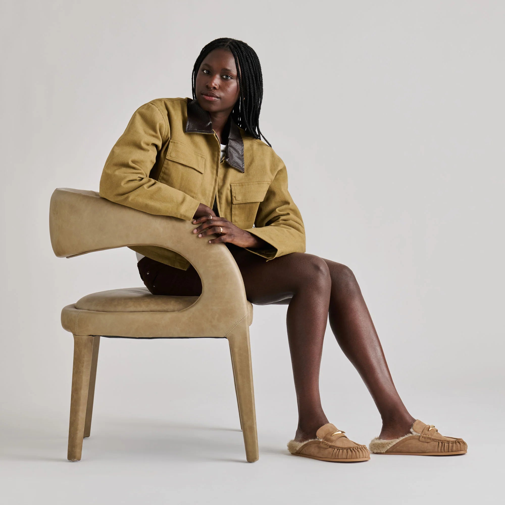JODERO PLUSH MUSHROOM SUEDE - view 6
