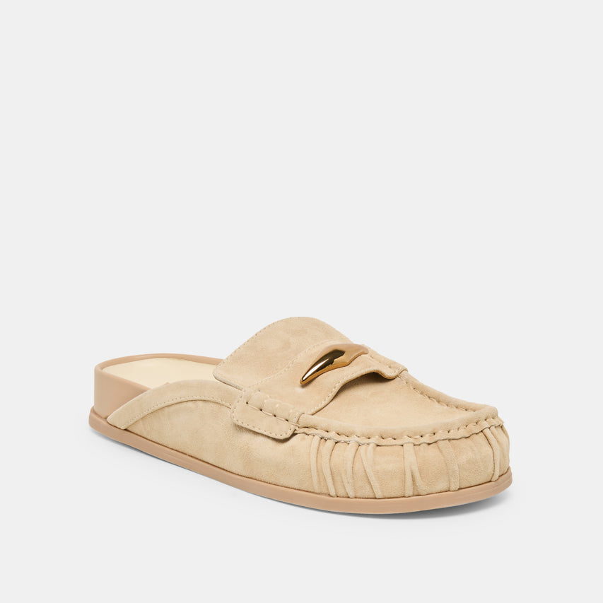 JODERO ALMOND SUEDE