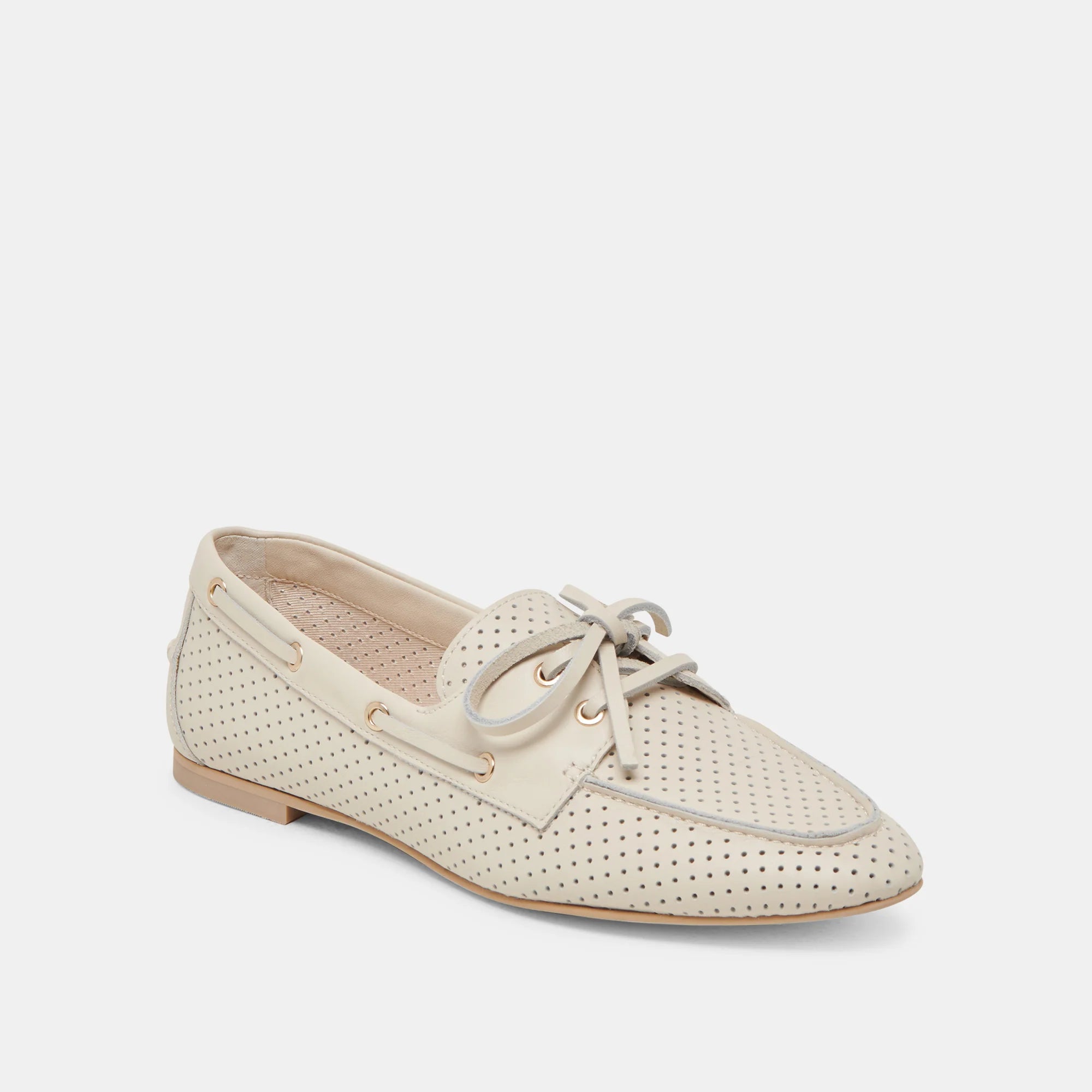 LAKIN WHITE LEATHER