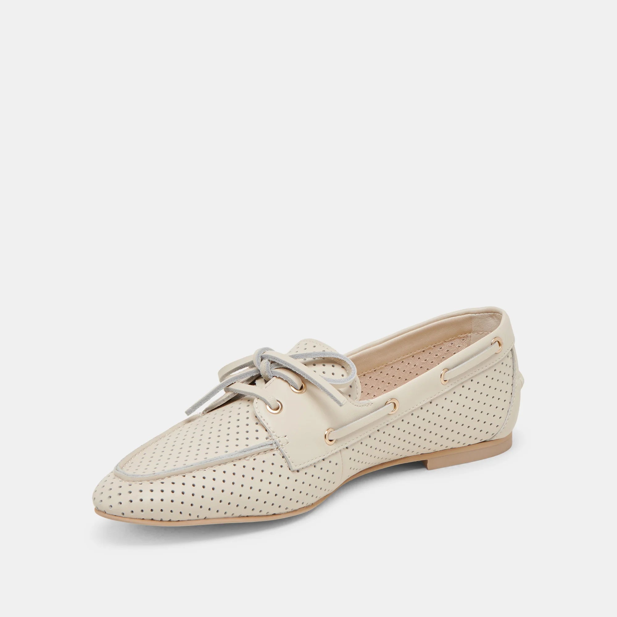 LAKIN WHITE LEATHER