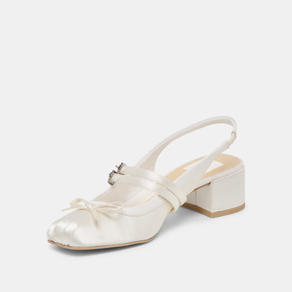 LORIS TRUE WHITE SATIN
