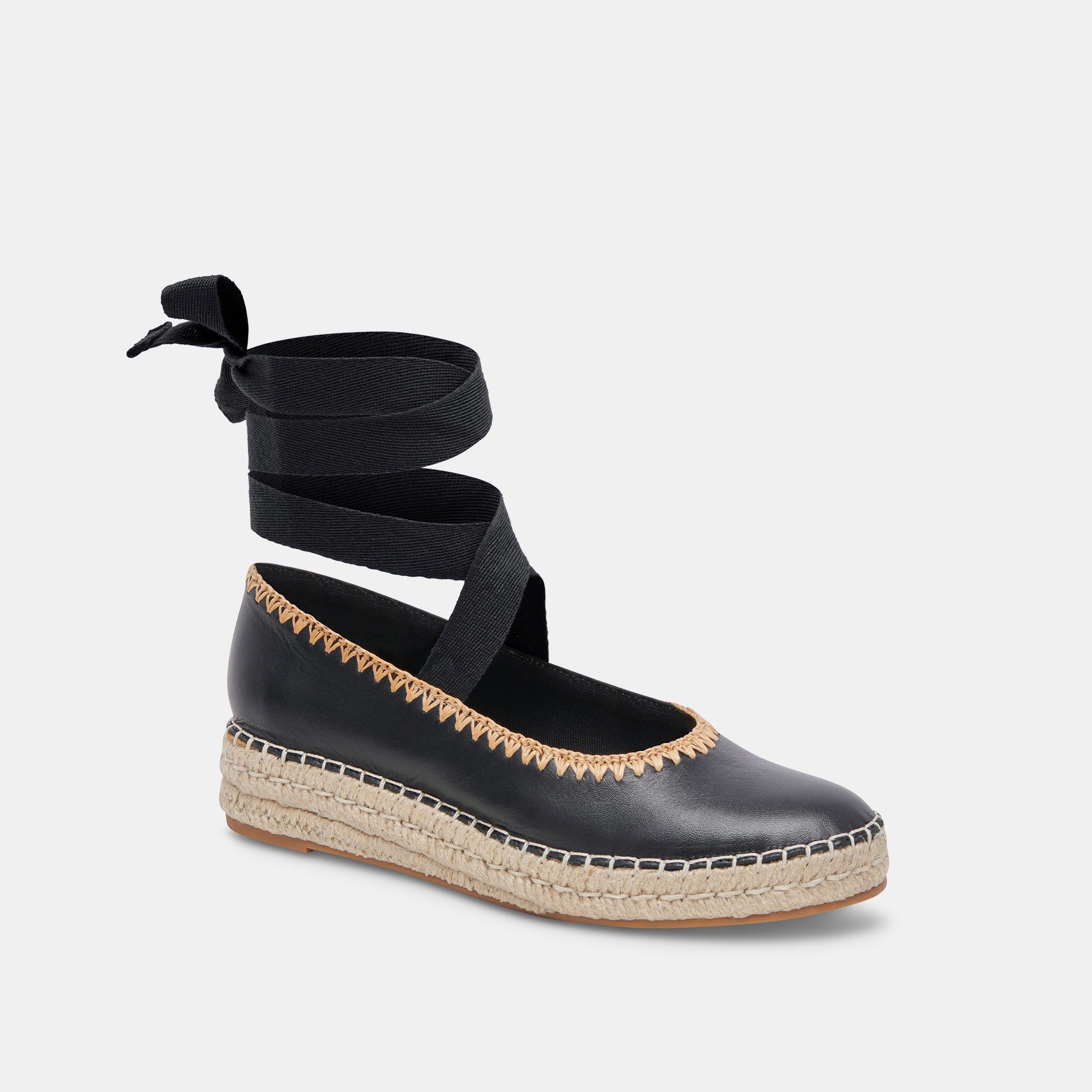 MORGAN BLACK LEATHER