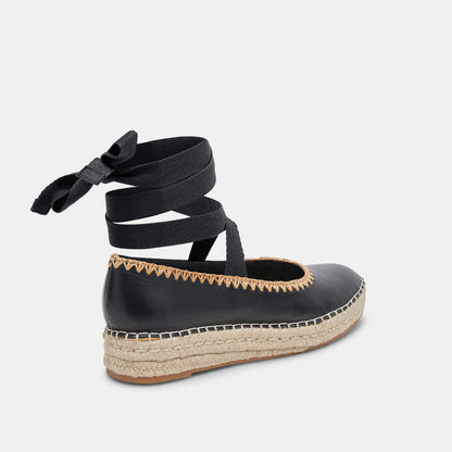 MORGAN BLACK LEATHER