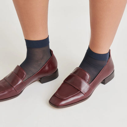 NYGEL CRANBERRY LEATHER