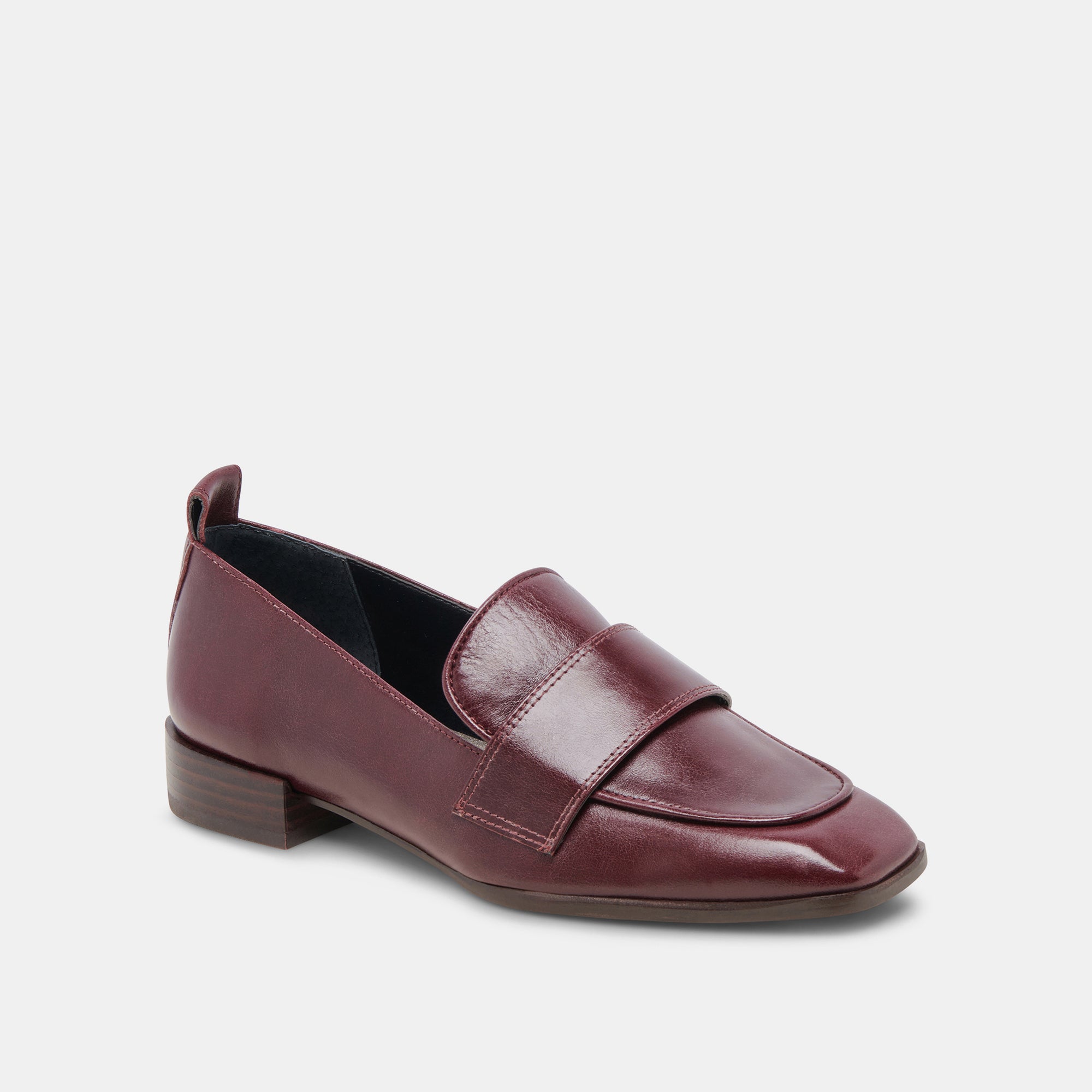 NYGEL CRANBERRY LEATHER