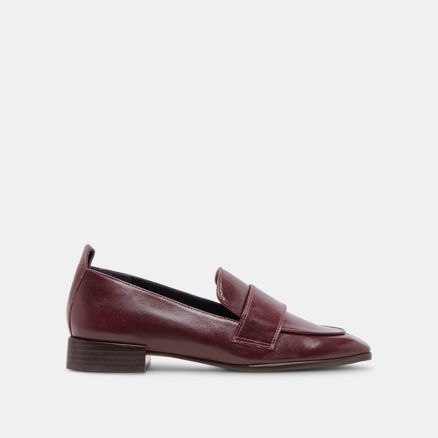 NYGEL CRANBERRY LEATHER