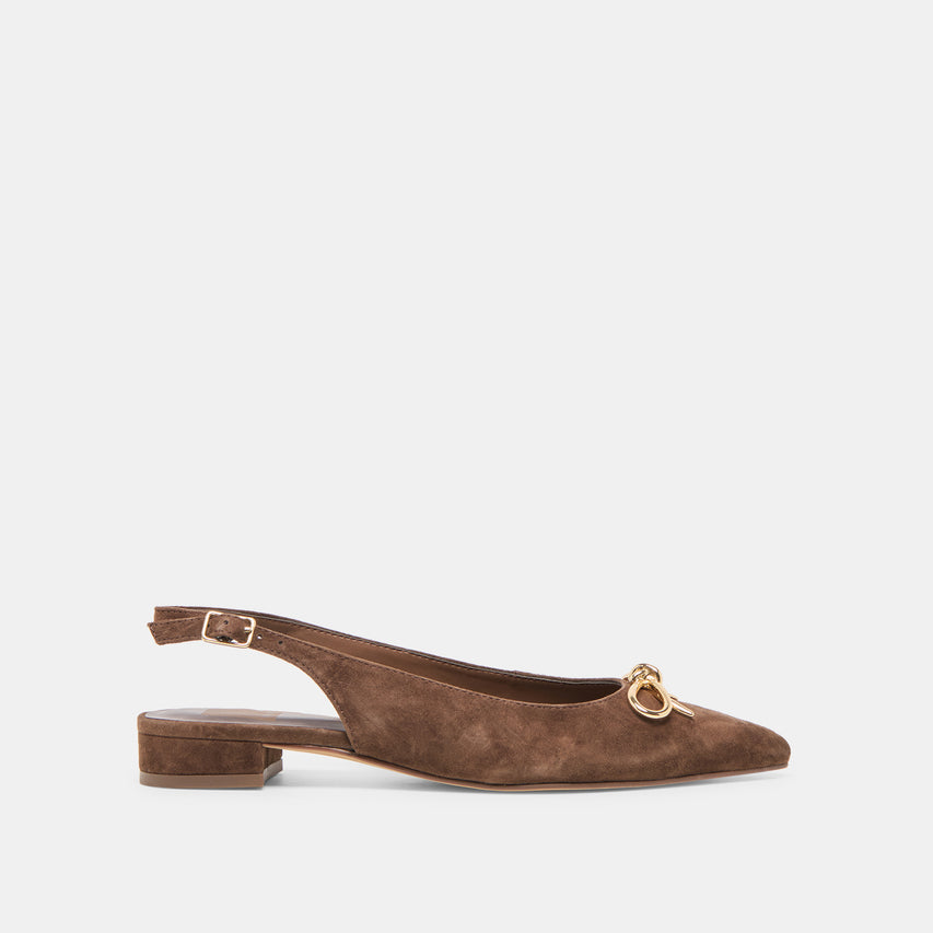 OBELLA SUEDE BRUN FONCÉ