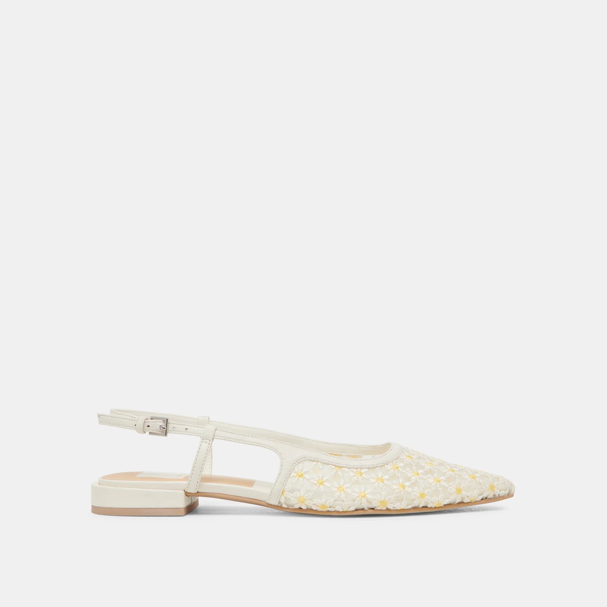 PAMIE FLORAL WHITE FLORAL MESH