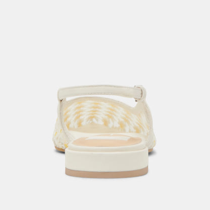 PAMIE FLORAL WHITE FLORAL MESH