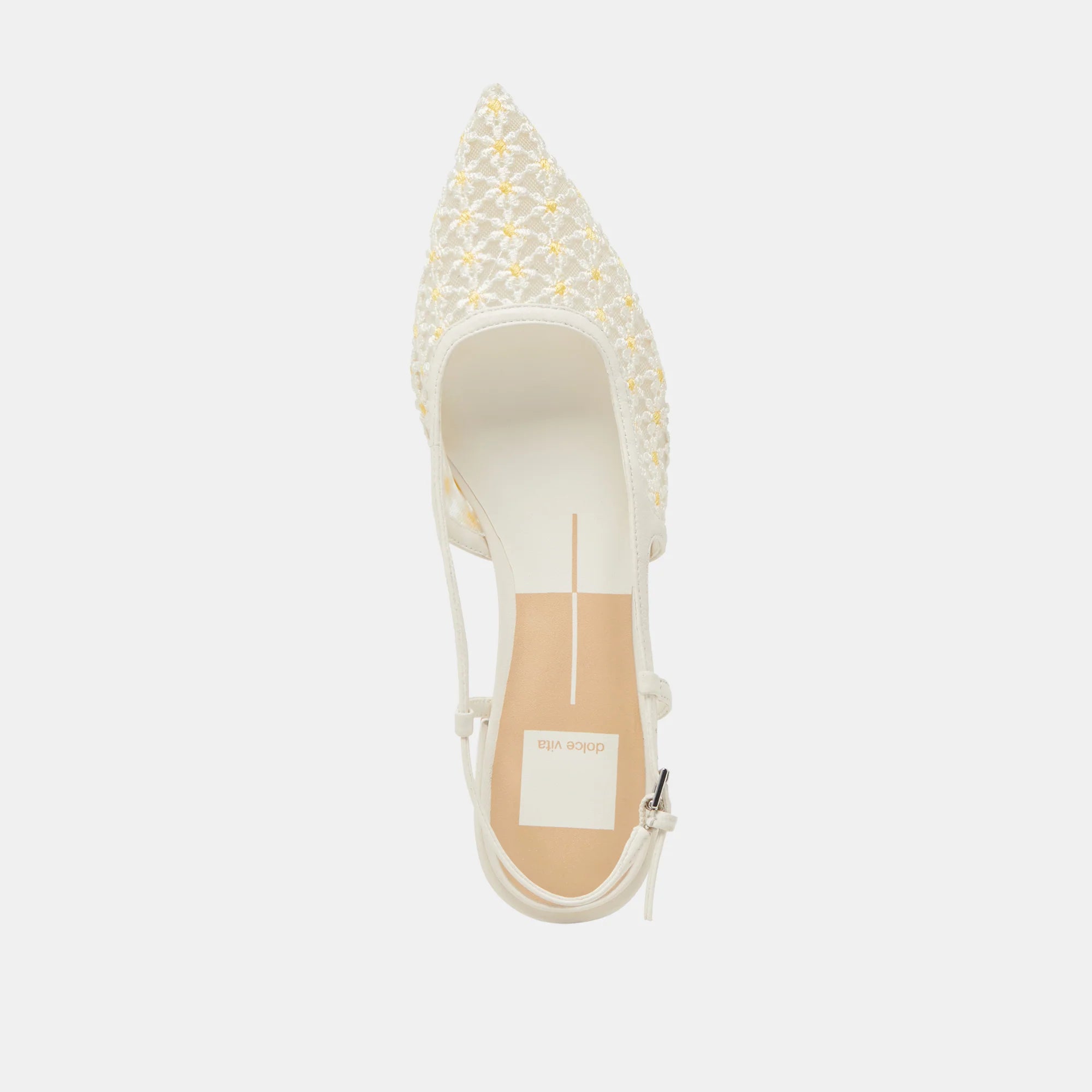 PAMIE FLORAL WHITE FLORAL MESH