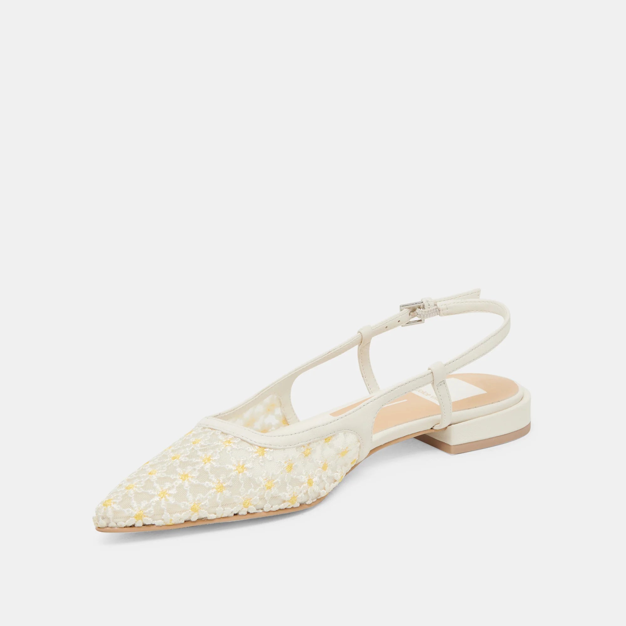 PAMIE FLORAL WHITE FLORAL MESH