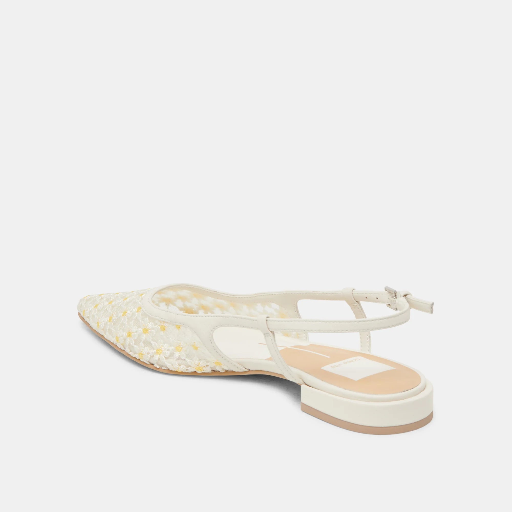 PAMIE FLORAL WHITE FLORAL MESH