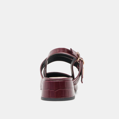PATZY OXBLOOD LEATHER