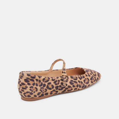REYES LEOPARD SUEDE