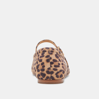 REYES LEOPARD SUEDE