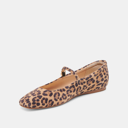 REYES LEOPARD SUEDE