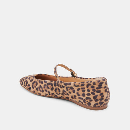 REYES LEOPARD SUEDE