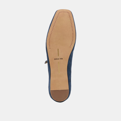REYES NAVY SUEDE