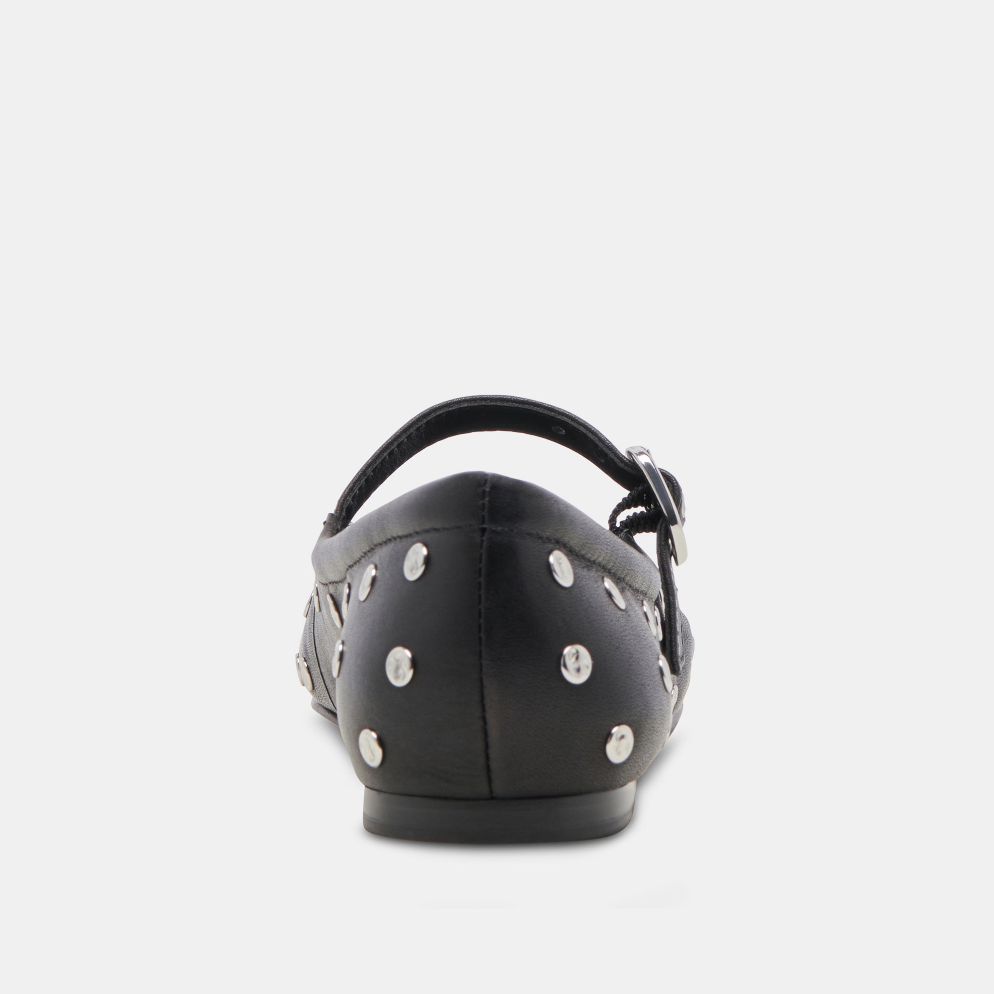 REYES STUD BLACK LEATHER