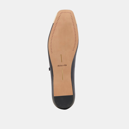 REYES TOE CAP CUIR NOIR