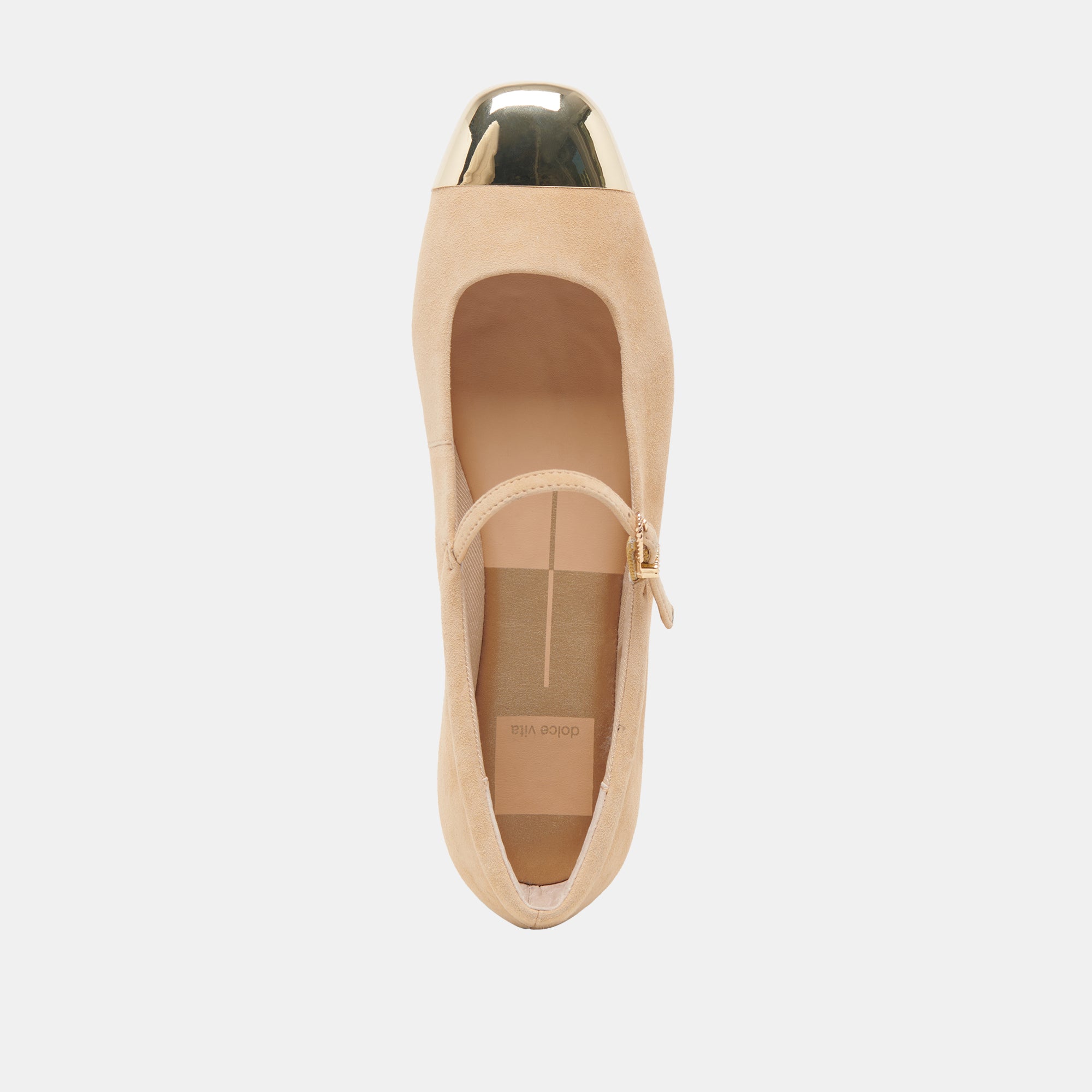 REYES TOE CAP SUEDE BRUN CLAIR - view 8