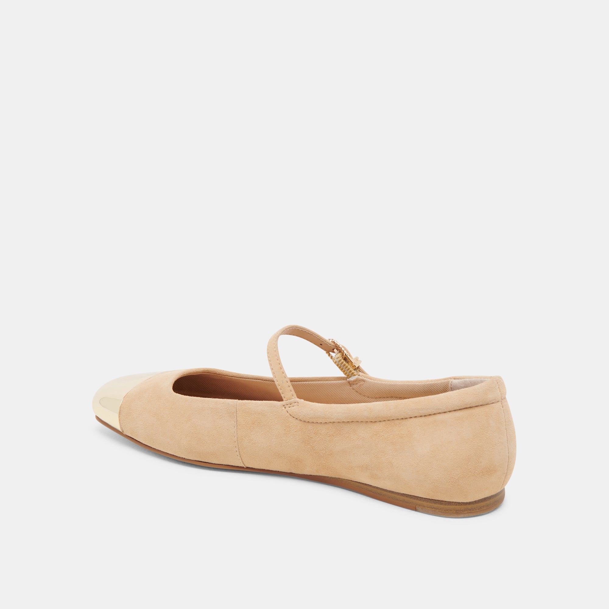 REYES TOE CAP SUEDE BRUN CLAIR - view 5