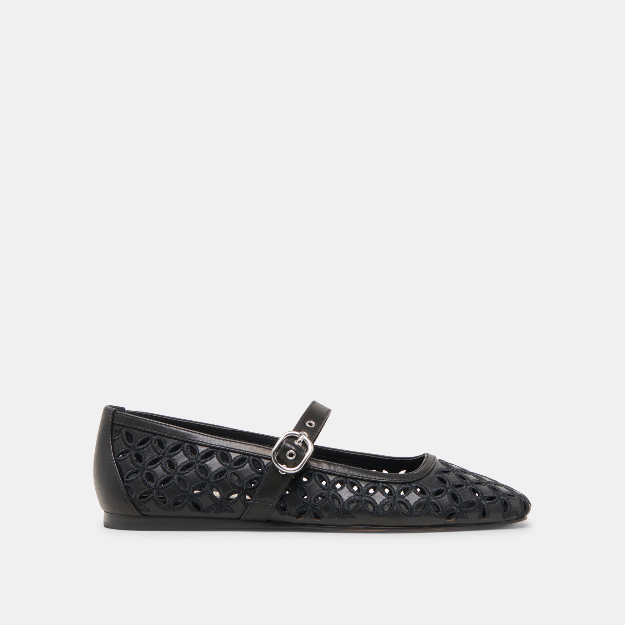 RODNI ŒILLET PERF CUIR NOIR