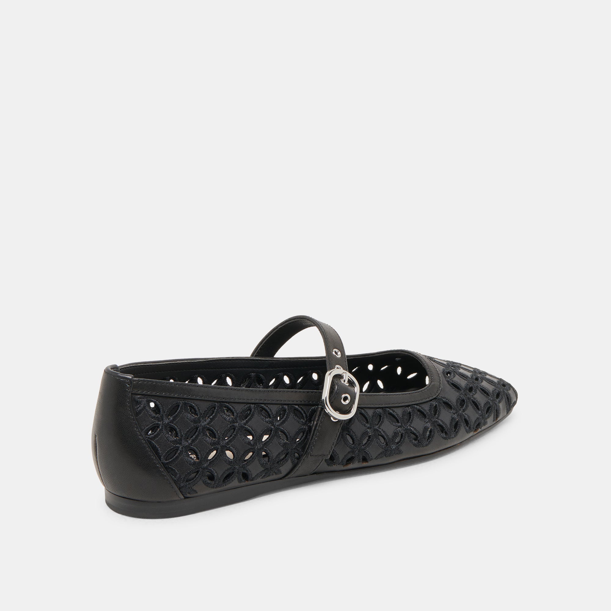 RODNI ŒILLET PERF CUIR NOIR