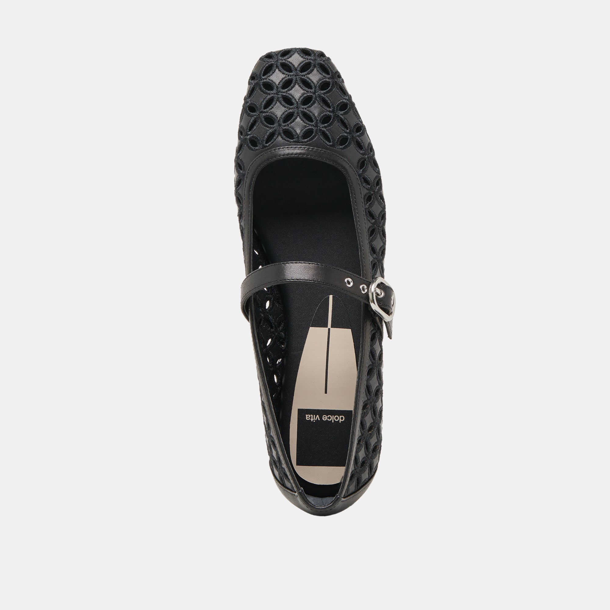 RODNI ŒILLET PERF CUIR NOIR