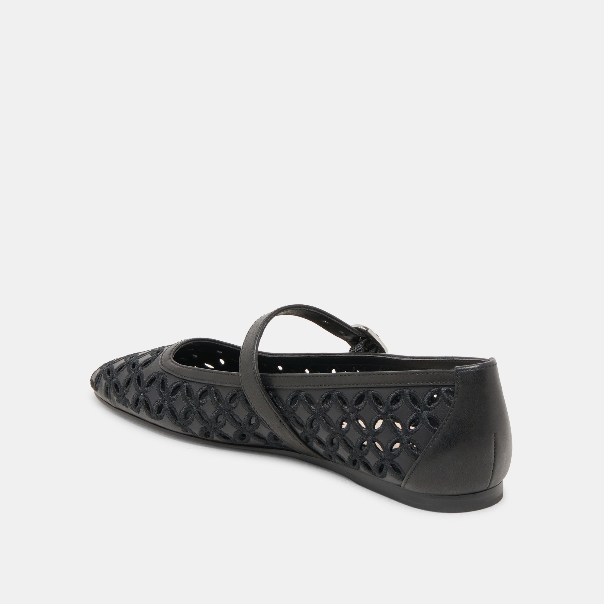 RODNI ŒILLET PERF CUIR NOIR