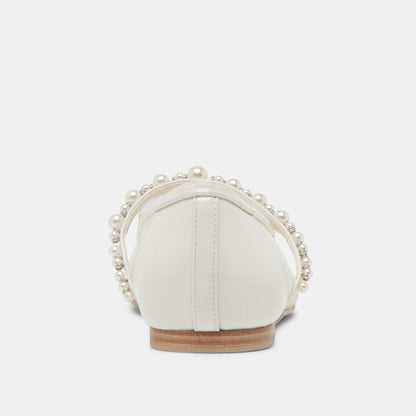 ROLLIN PEARL WHITE MESH