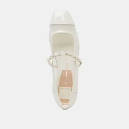 ROLLIN PEARL WHITE MESH