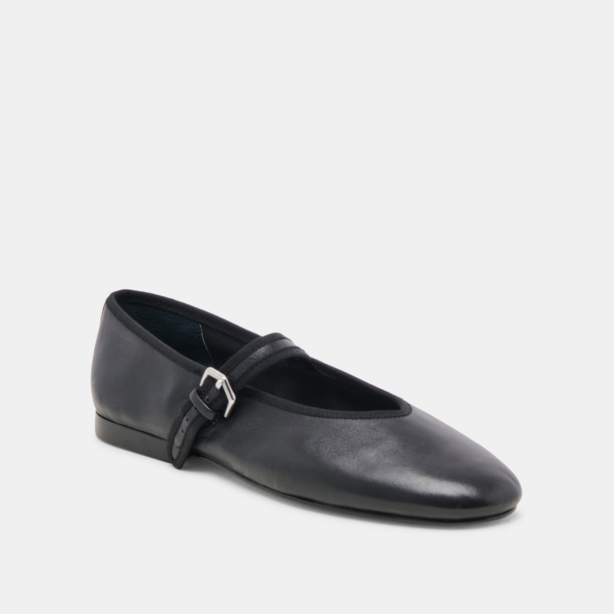 ROSLYN BLACK LEATHER