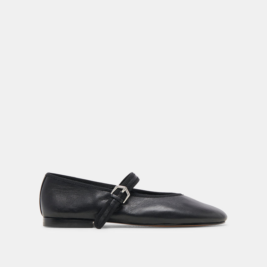 ROSLYN BLACK LEATHER