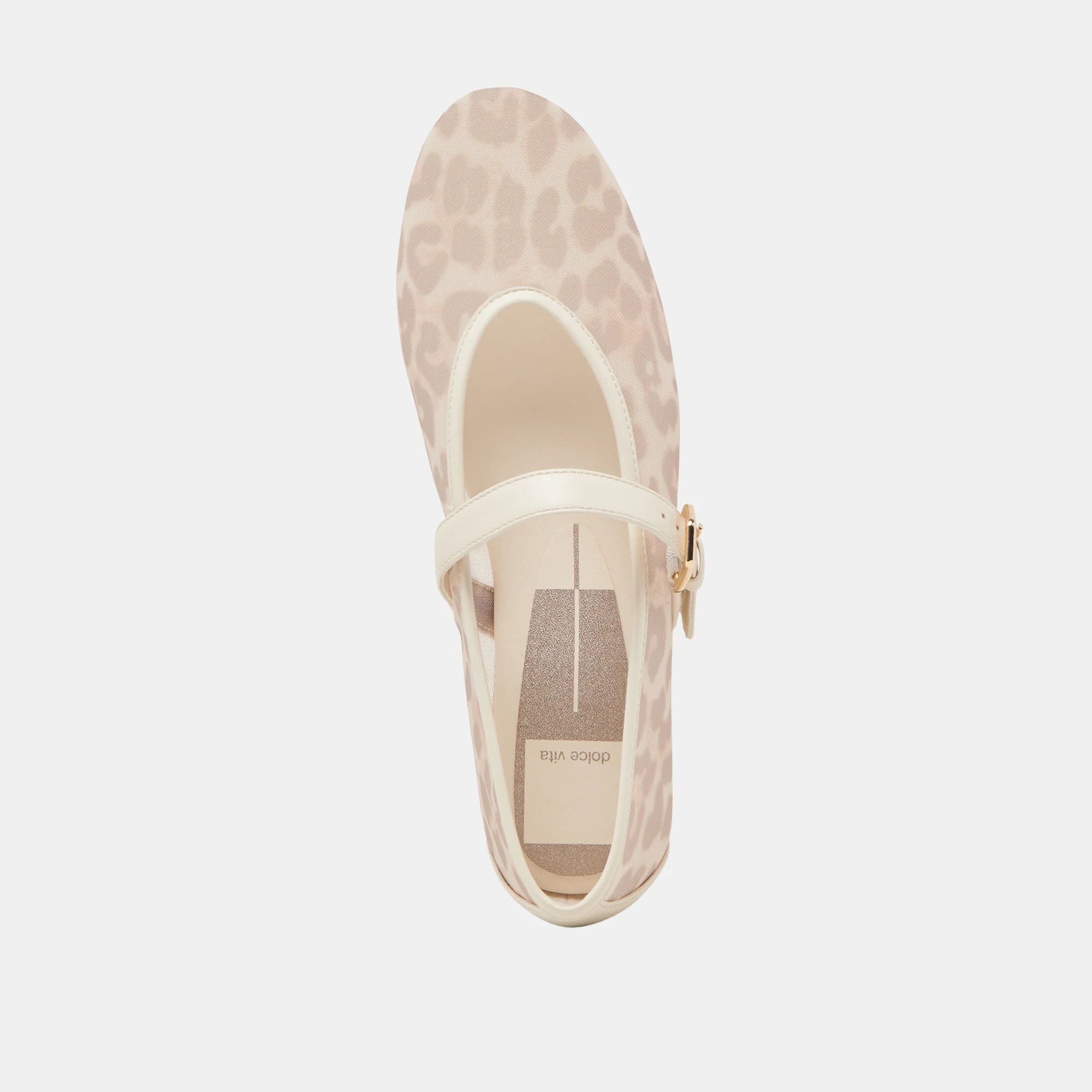 ROSLYN MESH WHITE LEOPARD MESH