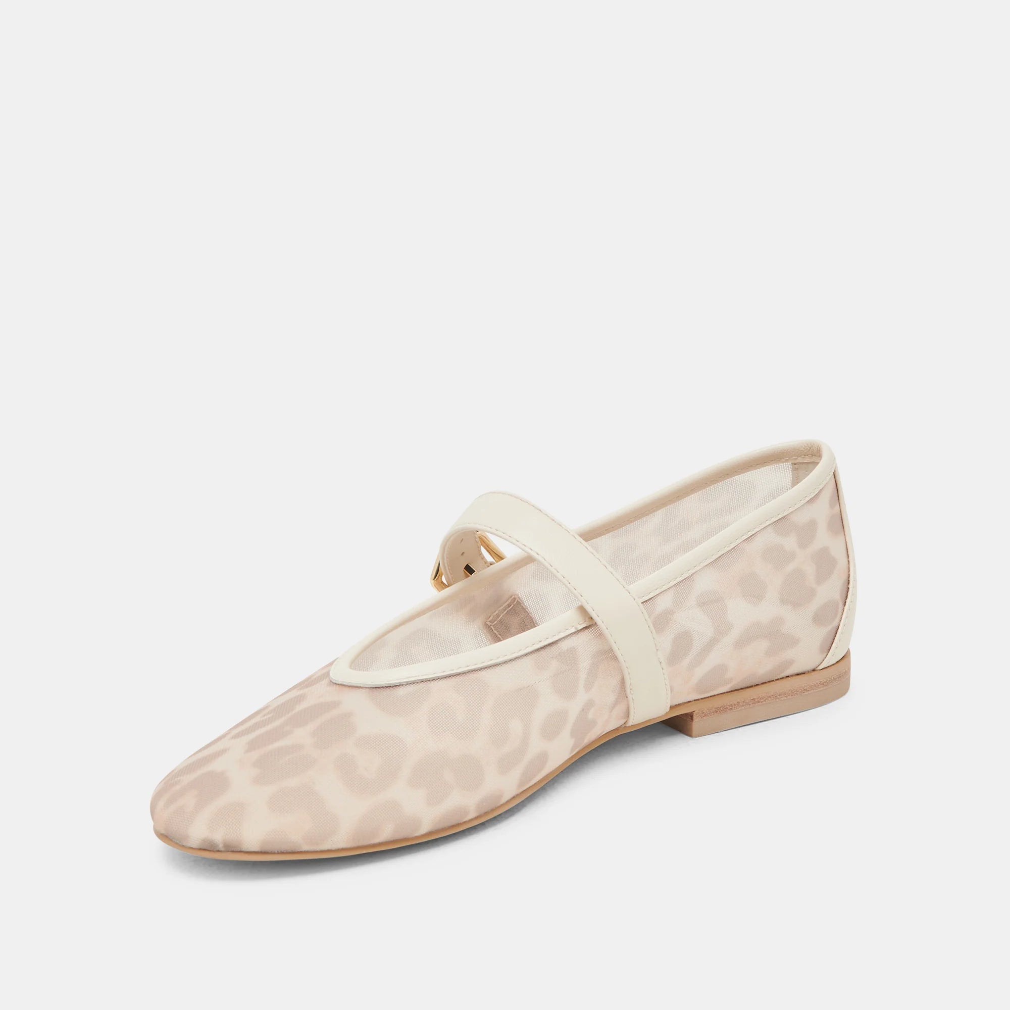 ROSLYN MESH WHITE LEOPARD MESH