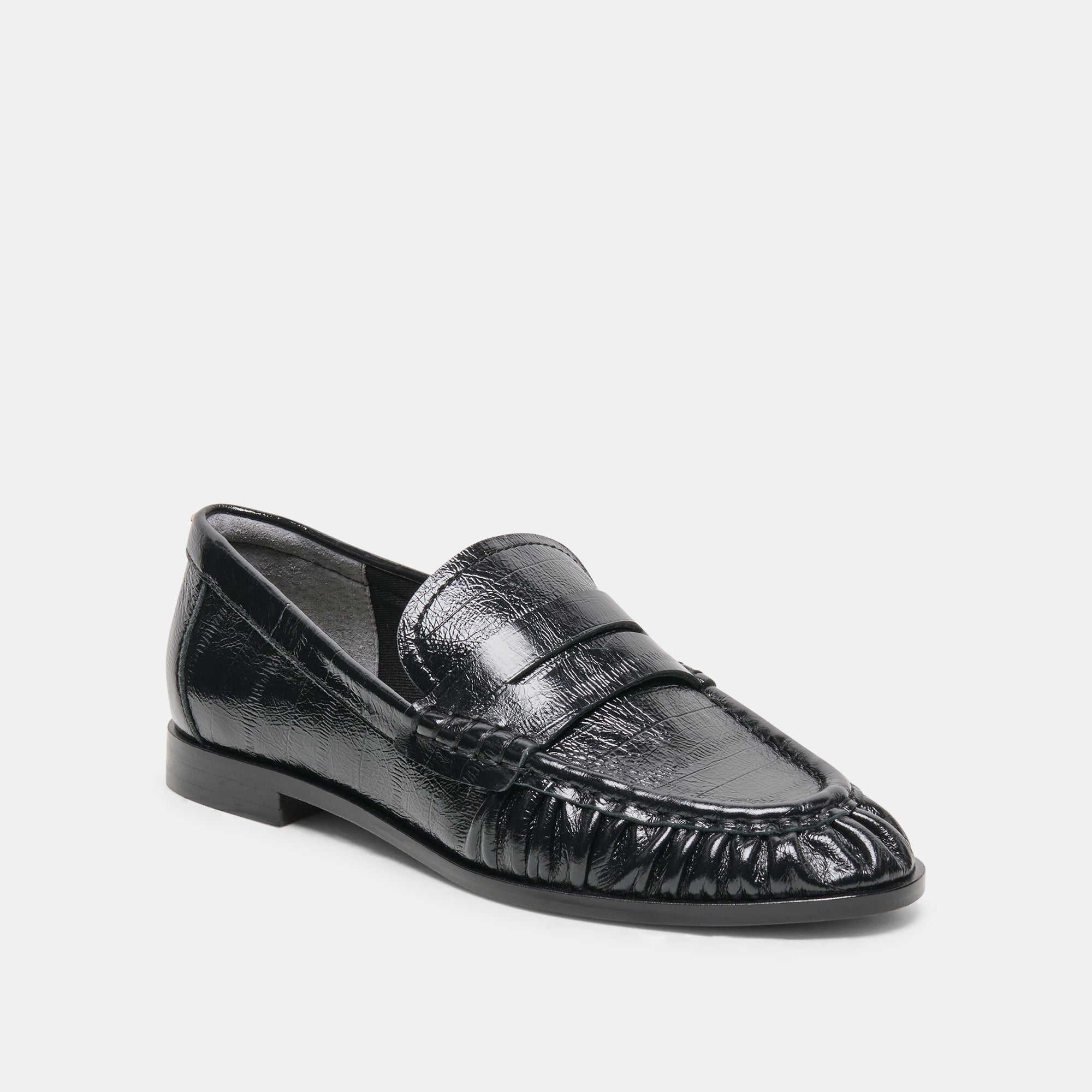 BAXEN NOIR EMB LEATHER - view 2