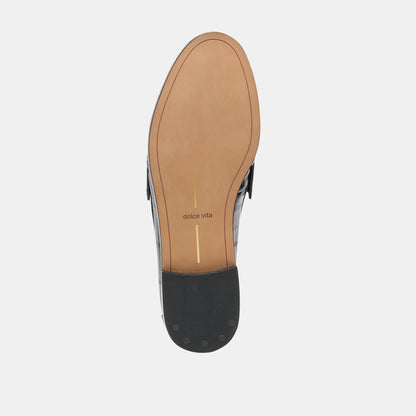 BAXEN NOIR EMB LEATHER