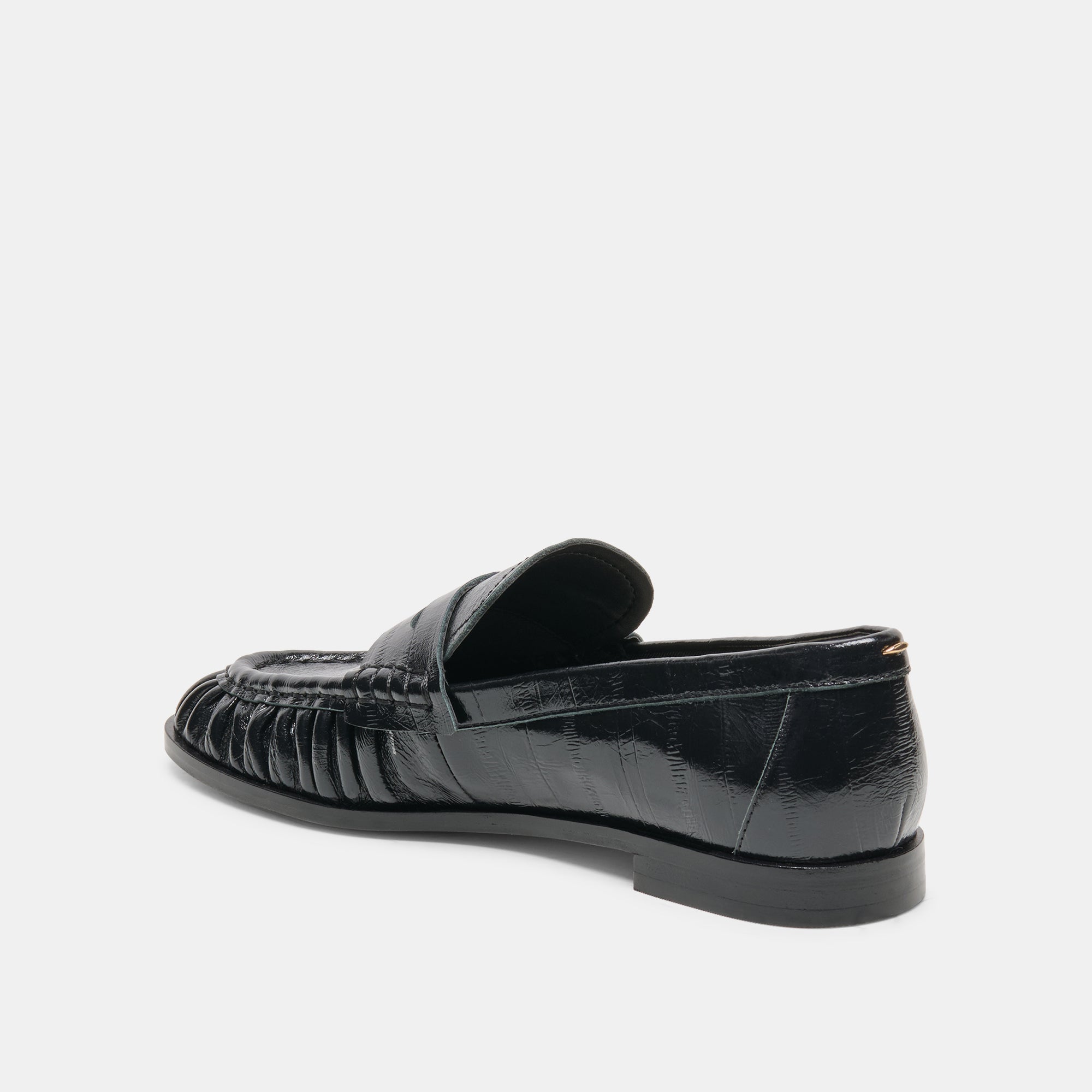 BAXEN NOIR EMB LEATHER - view 5